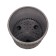Round pot for flowers, 4 liter charcoal 20.5x20x20cm