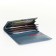 Women's wallet on magnets, blue color
