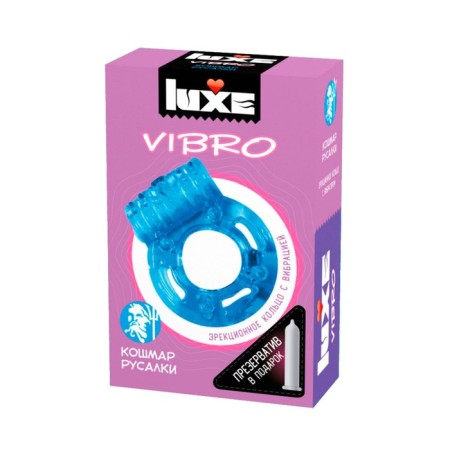 Luxe Vibro vibrors Nightmare Mermaid + condom 1 pc.