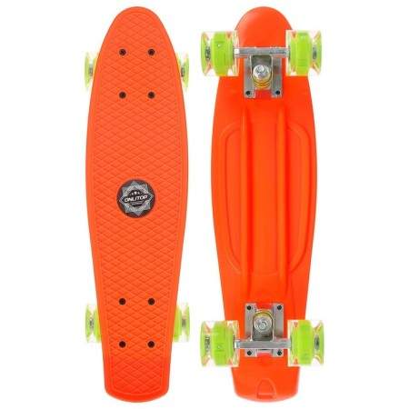 Skateboard Onlitop, 56x15 cm, light wheels PU 60x45 mm, aluminum frame, color mix-8