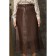 Women's skirt, size 46, brown color