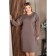 Female dress, size 56, beige color