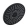 Set of showerrex Zein Z3558, upper on the hinges d = 22 cm, manual 5 modes d = 12 cm, black