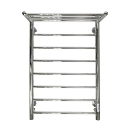 The electric heated towelputor "Sanprise" Aurora P8, 500x800 mm, shelf, left/right, chrome