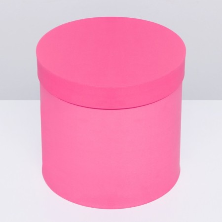 Pink hat box, 23 x 23 cm-2
