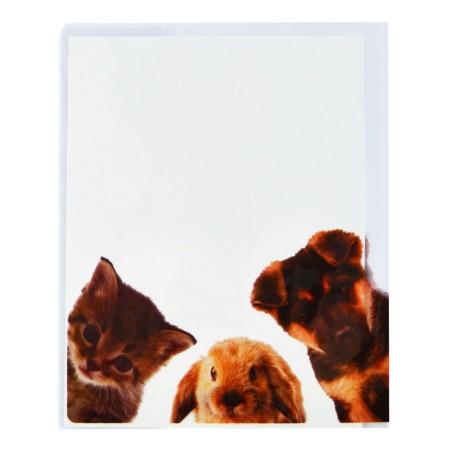 Set of covers PVC 213 x 355 mm, 140 μm, 3 pieces, "friends", for a diary and notebooks-3