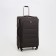 Big suitcase 28 ", lightning department, code castle, 4 wheels, outer pocket, brown color
