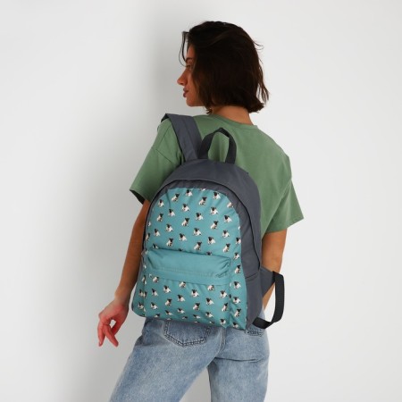 School textile “pugs”, with a pocket, the color is gray-7