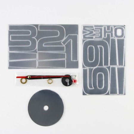 Interior Home Clock "Home", 60 x 60 cm-2