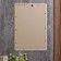 Photo frame pine С19 silver 30x45 cm (plastic screen)