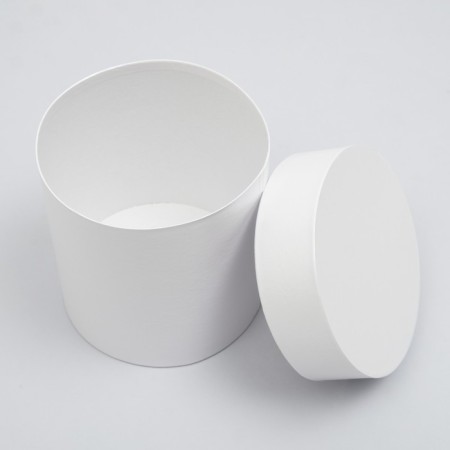 A set of hats 5 in 1 "White", 20 × 20 × 20 - 13.5 × 13.5 × 13.5 cm-4