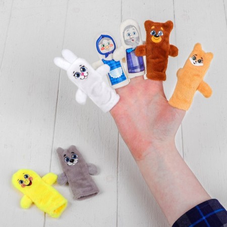 Puppet Theater "Kolobok", set of 7 pcs.-2