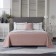 Amanda bedspread, size 220x240 cm, powder color