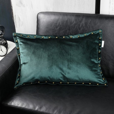 Pillowcase "Ludwig", size 40x60 cm, color malachite