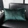 Pillowcase "Ludwig", size 40x60 cm, color malachite