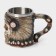 Stainless steel mug, 400 ml, beige color
