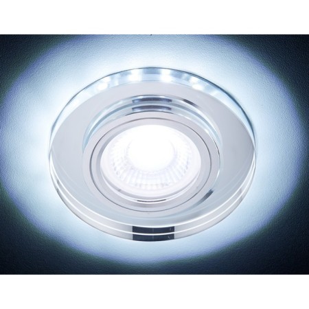 Ambrella Light Lumber built -in LED, G5.3, 3W, Chrome Color, D = 60 mm