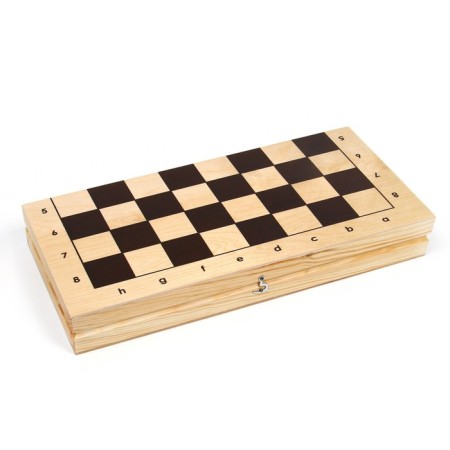 Chess Wooden Grandmaster, tournament 43 x 43 cm, King H-9 cm, pawn H-3.5 cm-5