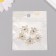 Decor for creativity metal, rhinestones "All -seeing Eye" gold 1.9x2.2x0.3 cm