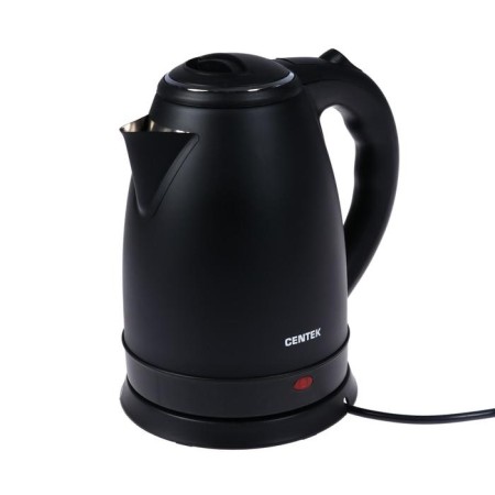 Electric kettle Centek CT-1068, metal, 2 l, 2000 watts, black