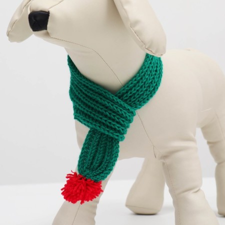 Knitted scarf for animals, 35 x 4 cm, mix-1