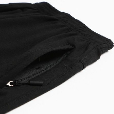Sports pants for boys, black color, height 158 ​​cm-4
