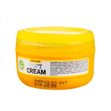 Facial and hand cream Delicare Protection with chamomile extract, 30 ml-1