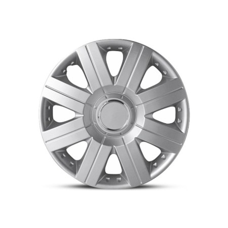 Wheel caps Autoprofi R16, PP plastic, adjusting rim, metallic, 400 mm, 4 pcs-1
