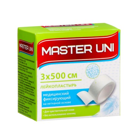 Master UNI Heleberry Medical Medical on a non -woven basis, see: 3x500-2
