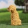 Garden figure "Labradudl" 13x9x18cm ////
