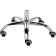 Computer chair Kolin Metal/Eco -leather/Plastic, Chrome/White 49x56x79 cm