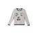 Female sweatshirt CONTE ELEGANT, size S, Dark Grey color