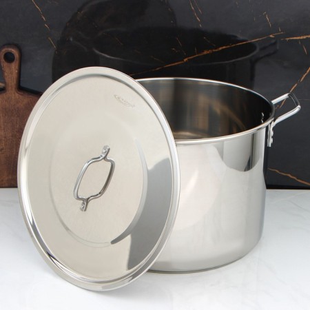 Boiler "General", 30 l, d = 40 cm, h = 26 cm, a metal cover, with a heat distribution layer-6