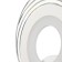 Bra "circle" LED 12W 3000-4000k white 24x19x4 cm