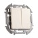 Two -clavy Legrand Inspiria, 10 AX, 250 V, ivory bone switch