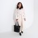 Luggage bag, external pocket, long belt, black color