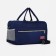 Sports bag with zipper, shoes, long belt, blue color