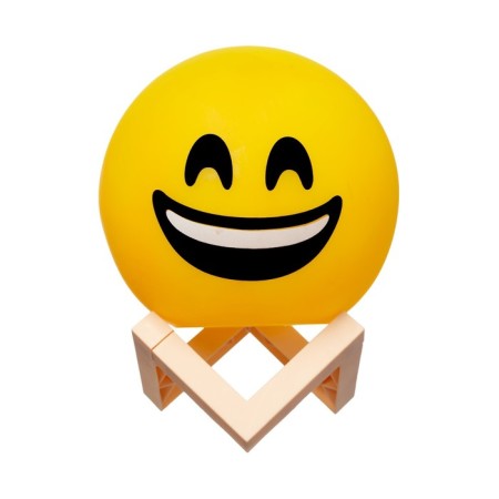 Night Smile Smile LED from batteries 3haa yellow 14x14x18 cm Risalux-6