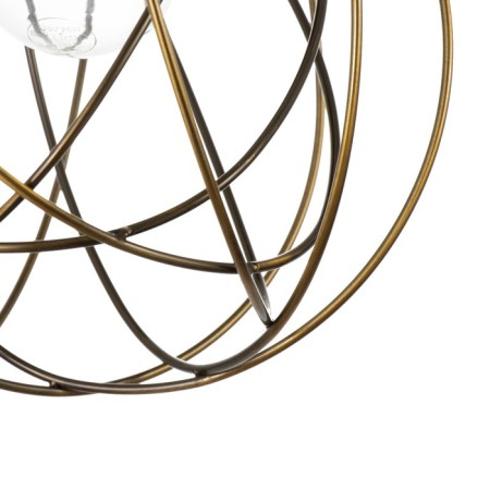 Bayerlux lamp "Billy" E27 40W gold 18x18x20-120cm-5