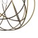 Bayerlux lamp "Billy" E27 40W gold 18x18x20-120cm