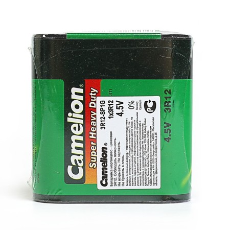 Salt battery Camelion Super Heavy Duty, 3r12-1S (3R12-SP1G), 4.5V, Spike, 1 pc.-1