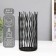 Summary Metal for 1 candle d = 8.5 cm "Tourill" 10x10x20.5 cm