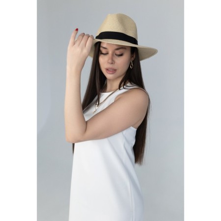 Female ISee hat, size 54-58, milk color-2