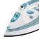 Iron Delta Lux DL-710, 2400 W, ceramic sole, 25 g/min, 320 ml, blue and white