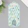 Stickers for creativity plastic "Green Tile" 9.3x20.4 cm