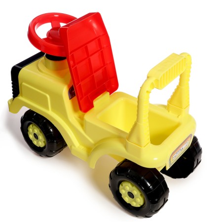 Tolokar-machine "Tractor", yellow color-7