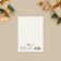 Postcard-Mini "Welcome to the New Year", Christmas tree, 10.5 x 7.5 cm, New Year