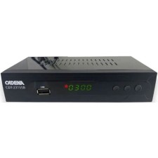 Digital TV prefix DVB-T2 Cadena CDT-2315SB black