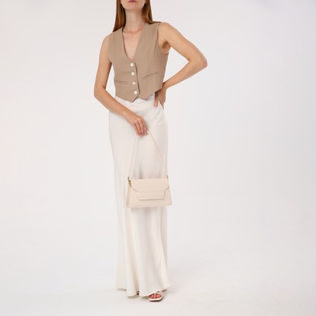 Bag-mixer without fastening, beige color-7