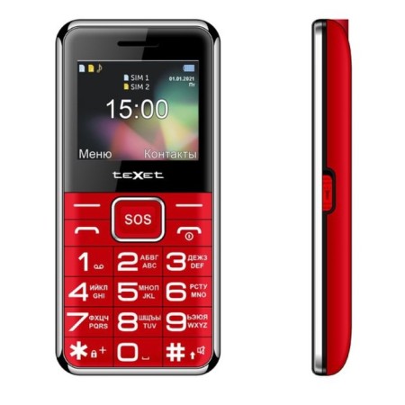 Cell phone Texet TM-B319 Red-1